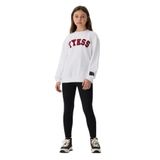 Tyess Bg Store Kız Çocuk Beyaz Sweatshirt