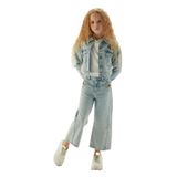 Tyess Bg Store Kız Çocuk Denim Ceket
