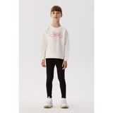 Tyess Bg Store Kız Çocuk Ekru Sweatshirt - 2 - 3 Yaş