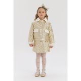 Tyess BG Store Kız Çocuk Gold Ceket