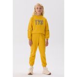 Tyess Bg Store Kız Çocuk Hardal Sweatshirt - Sarı - 4 Yaş