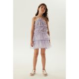 Tyess BG Store Kız Çocuk Lila Elbise - 8 Yaş