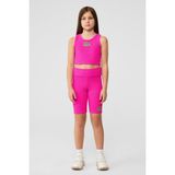 Tyess Bg Store Kız Çocuk Neon Pembe Tayt - 10 Yaş
