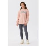 Tyess Bg Store Kız Çocuk Pembe Sweatshirt