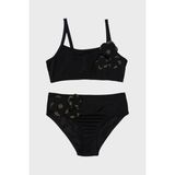 Tyess Bg Store Kız Çocuk Siyah Bikini - 4 Yaş