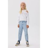 Tyess Kız Çocuk Beyaz Sweatshirt - 4 Yaş