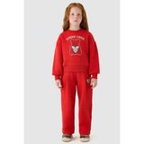 Tyess Kız Çocuk Kırmızı Sweatshirt - 4 Yaş