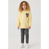 Tyess Kız Çocuk Sarı Sweatshirt - 6 Ay