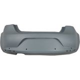 Tyg 2005 - 2009 Seat Leon Arka Tampon Gri (Astarlı Sensör Delikli)Çeki Demir Kapaklı (Tyg) (Oem NO:1P0807421AG)