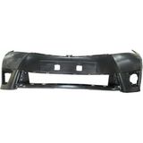 Tyg 2013 - 2016 Toyota Corolla NDE180 Ön Tampon Siyah (Panjursuz - Sensör Deliksiz(Çeki Demiri Kapaklı) (Tyg) (Oem NO:521190Z927)