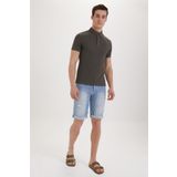 Tylen Erkek Polo Yaka T-Shirt Haki