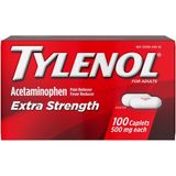 Tylenol Extra Strength 500 Mg 100 Tablet