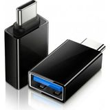 Type-C 3.1 To USB 3.0 Çevirici - Şarj ve Data Için Dönüştürücü Otg Adaptör - 5gbps'e Kadar Hız - USB Bellek, Klavye, Fare ve Yazıcı Uyumlu