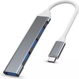Type-C 4 Port USB 3.1 Hub Çevirici Çoğaltıcı - Bronz