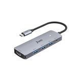 Type-C 5gbps 100W 4K 60Hz HDMI USB 3.2 Çokayıcı Hub - 1 GB - 00-Siyah - Beyaz - Option-1
