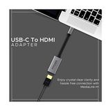 Type-C Den HDMI A Bağlantı Kablosu Ultra Hızlı 4k30hz Dönüştürücü/promate Medıalınk-H1.grey - Option-1 - Ahşap