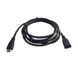 Type c dişi erkek uzatma kablosu usb c dişi erkek kablo 2m