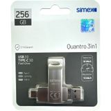 Type C Flash Bellek Xiaomi Redmi Oppo Vivo Samsung Uyumlu 256 Gb Otg Usb Typec Flash Bellek Disk