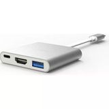Type-C HDMI 3 In 1 Adapter Hdmı USB 3.0 Çevirici Dönüştürücü Adaptör