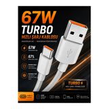 Type C Kablo Turbo Hızlı Şarj Kablosu 67-120W 6A İphone Redmi Note 10 S X Pro Max 5G Redmi Note 11 S 5G T