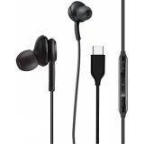 Type-C Kablolu Kulak İçi Kulaklık – Gürültü Önleyici Mikrofon, Dahili Ses Kontrol, Ergonomik Silikon Uçlar, Hd Stereo Ses, Tüm Type-C Cihaz