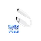 Type-C Kulaklık Çevirici Aux Samsung Galaxy S10 Lite Kulaklık Aux Dönüştürcü