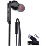 Type C Kulaklik İphone 15 15 Plus 15Pro 15Promax 16 16 Plus 16 Pro 16 Promax Samsung, Xiaomi, Redmi, Huawei Uyumlu, Tak Çaliştir, Type C Bluetooth Gerekmez !!!! Mükemel Ses Aaa Kalite Siyah Tc21