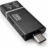Type-C Otg Ses ve Kart Okuyucu Adaptör Aux 3.5mm Kulaklık Çıkışlı 100W Pd Şarj Destekli Microsd Tf Kart Okuma Harici Ses Kartı Dac Dönüştürücü | ZR121 - Çok Renkli - Standart