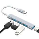 Type-C OTG USB Çoklayıcı Hub - Klavye Mouse Flash Bellek Dönüştürücü Adaptör C809