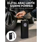 Type-C Şarjlı Güçlü Elektrikli Kompresör Motosiklet Oto Bisiklet İçin Yeni Nesil