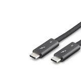 Type-C Thunderbolt 5 120 Gbps 240W 16K 60 Hz Şarj Ve Data Kablosu 0.5 M Siyah Hdx7890
