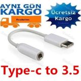 Type C To 3.5Mm Kulaklık Çevirici 4417P Dönüştürücü Adaptör Ses