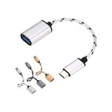 Type-C To Dişi Usb 3.0 Otg Çevirici Dönüştürücü Hasır Kablo