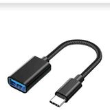 Type-C To USB 3.0 Otg Dönüştürücü Kablo Örgülü Hızlı Veri Aktarım Dönüştürücü
