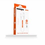 Type-c To Usb Mini Kablo 3.4a Hızlı Şarj Ve Data Kablosu 30cm- Q2