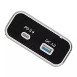 Type-C Usb 2 Portlu Araç Şarj Soketi Adaptörü 12V-24V (Model 4)