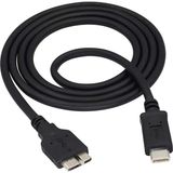 Type C - USB 3.0 Mikro B Kablo Type-C - 3.0 Micro Type C USB 3.1 To Mikro USB B Şarj ve Data Kablosu