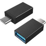 Type C - USB 3.0 Otg USB Flash Dönüştürücü - Koyu Gri