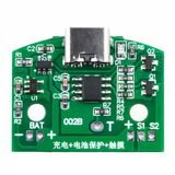 Type C Usb Masa Lamba Dokunmatik Led Dimmer Gece Lambası 3.7V Lion Lityum Pil Şarj 8W Parlaklık Kontrol Anahtar Sürücü Dekoratif Ahşap Işıkla
