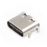 Type-C Usb Soket 16 Pin Smd Usb 3.1 Cep Tel Elektronik Cihaz Usb Port Konnektor Sarj Soketi Disi