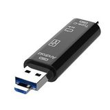 Type-C ve Micro Usb Otg USB Kart Micro SDHC SD TF Kart Okuyucu