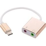 Typec Ses Kartı Type-c Sound Card Typec Mikrofon Kulaklık Ayırıcı