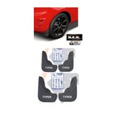 TYPER 4' LÜ PAÇALIK ÇAMURLUK TOZLUK