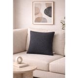 Typoniq Attitude Included Premium Odin Bukle Dokuma Antrasit Kırlent Kılıfı (43X43 Cm)