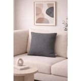 Typoniq Attitude Included Premium Odin Bukle Dokuma Gri Kırlent Kılıfı (43X43 Cm)