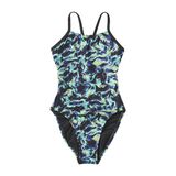 Tyr Durafast Elite® Cutoutfit Kız Çocuk Mayo - Energia