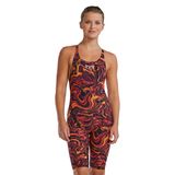 Tyr Thresher Open Back Kadın Mayo - Hyperblitz - Titanium