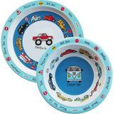 Tyrrell Katz Cars Arabalar Desenli Melamin Çocuk Mama Tabağı ve Mama Kasesi - Standart
