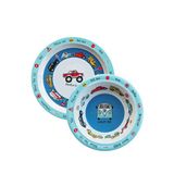 Tyrrell Katz Cars Arabalar Desenli Melamin Çocuk Mama Tabağı Ve Mama Kasesi