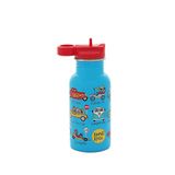 Tyrrell Katz Cars Pipetli Paslanmaz Çelik Matara 400 Ml - Mavi